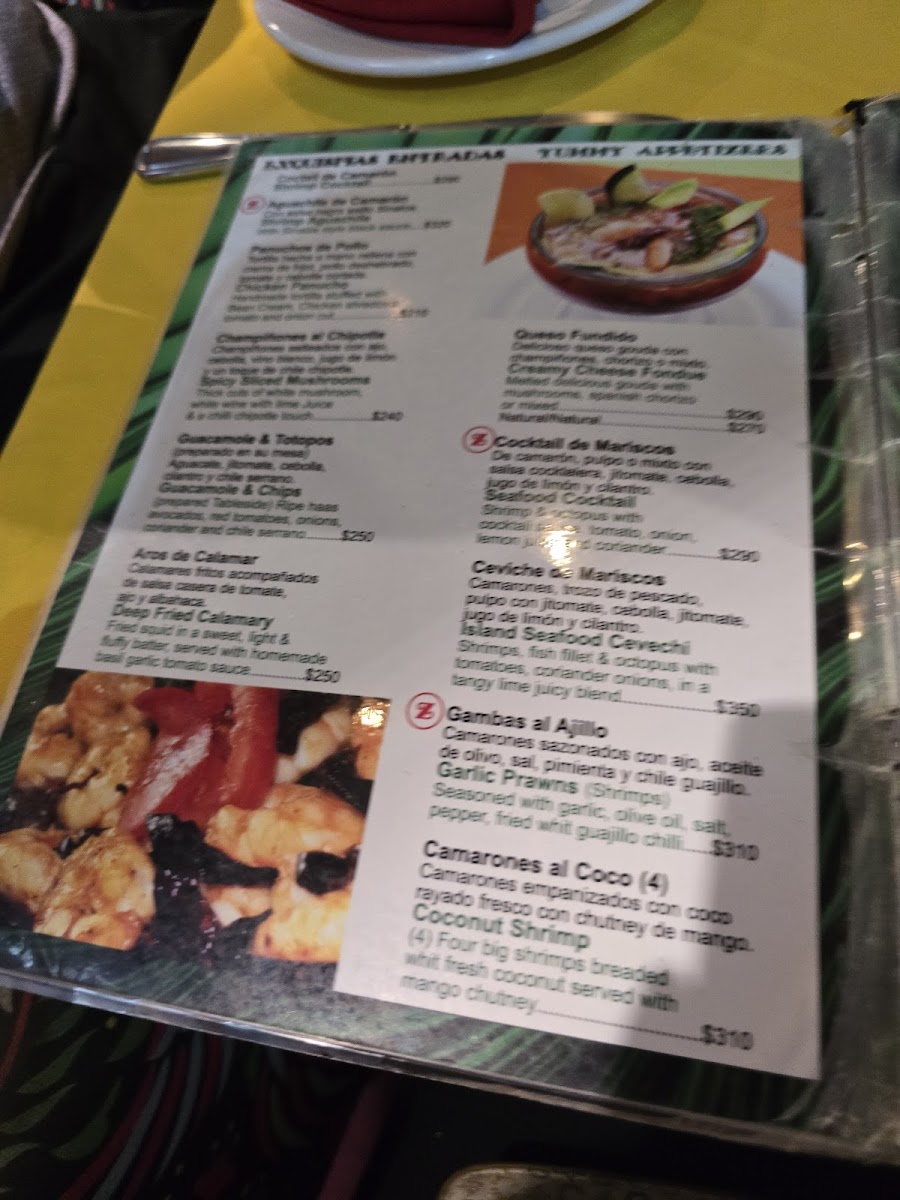 La Caprichoza Menu - Image 2